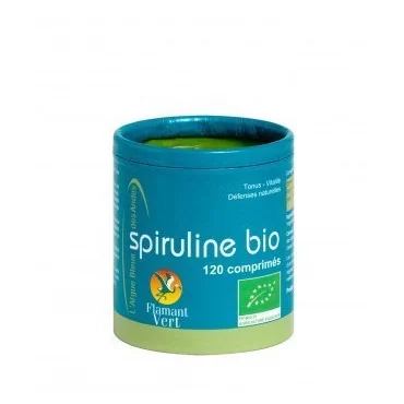 Spiruline des Andes 120 comprimés Flamant Vert BIO