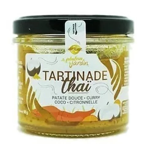 Tartinade Thaï 90g  Le Fabuleux Jardin BIO