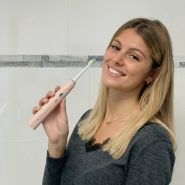 Brosse à dents électrique NEOSONIC rose poudré NEOPULSE