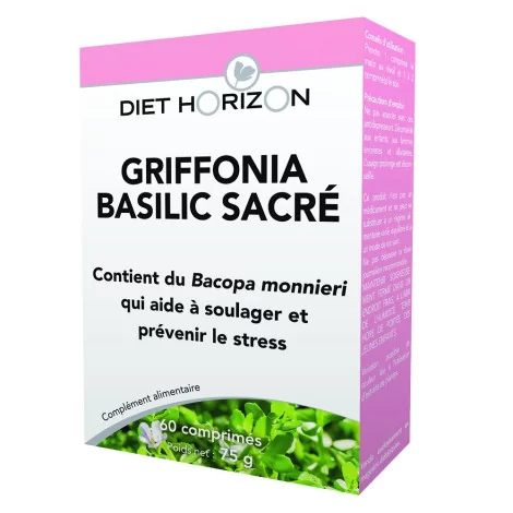 Griffonia basilic sacré 60 comprimés Diet Horizon