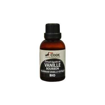 Extrait liquide de vanille bourbon 40ml Cook BIO