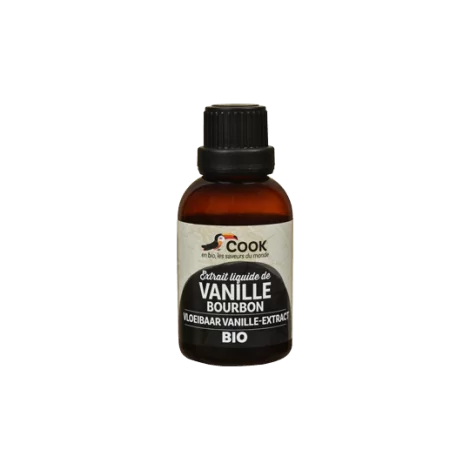 Extrait liquide de vanille bourbon 40ml Cook BIO