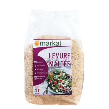 Levure maltée en paillettes 250g Markal