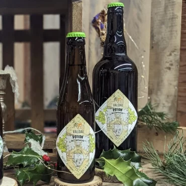 Bière artisanale de Normandie La Potion de l'Herboriste VALDAL BIO