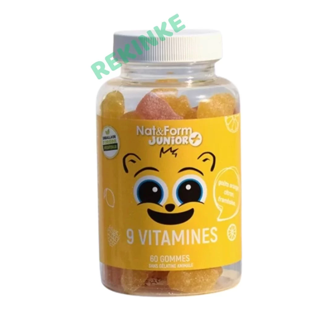 Oursons 9 vitamines junior 60 gommes Nat et Form