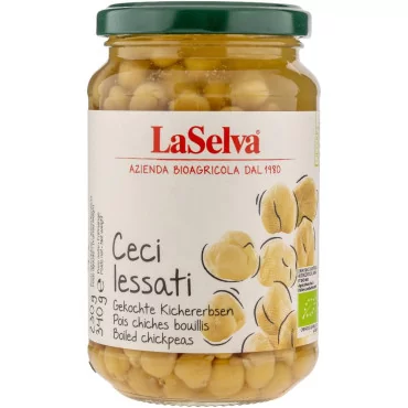 Pois chiches cuits 340g LaSelva BIO