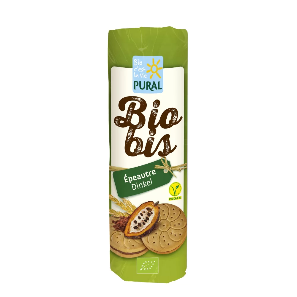 Biobis choco épeautre sans huile de palme 320g Pural BIO