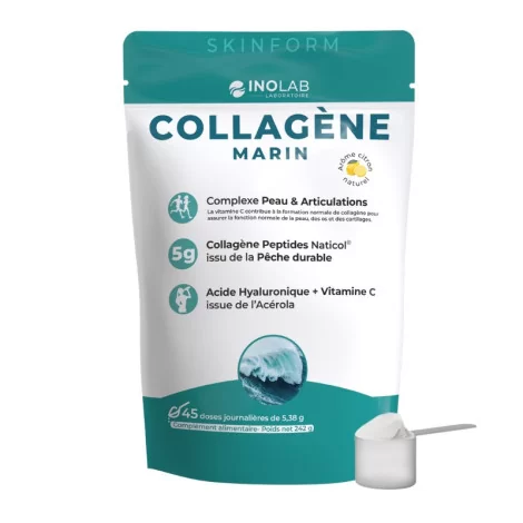 Collagène marin complexe 242g SAVEUR CITRON SKINFORM INOLAB