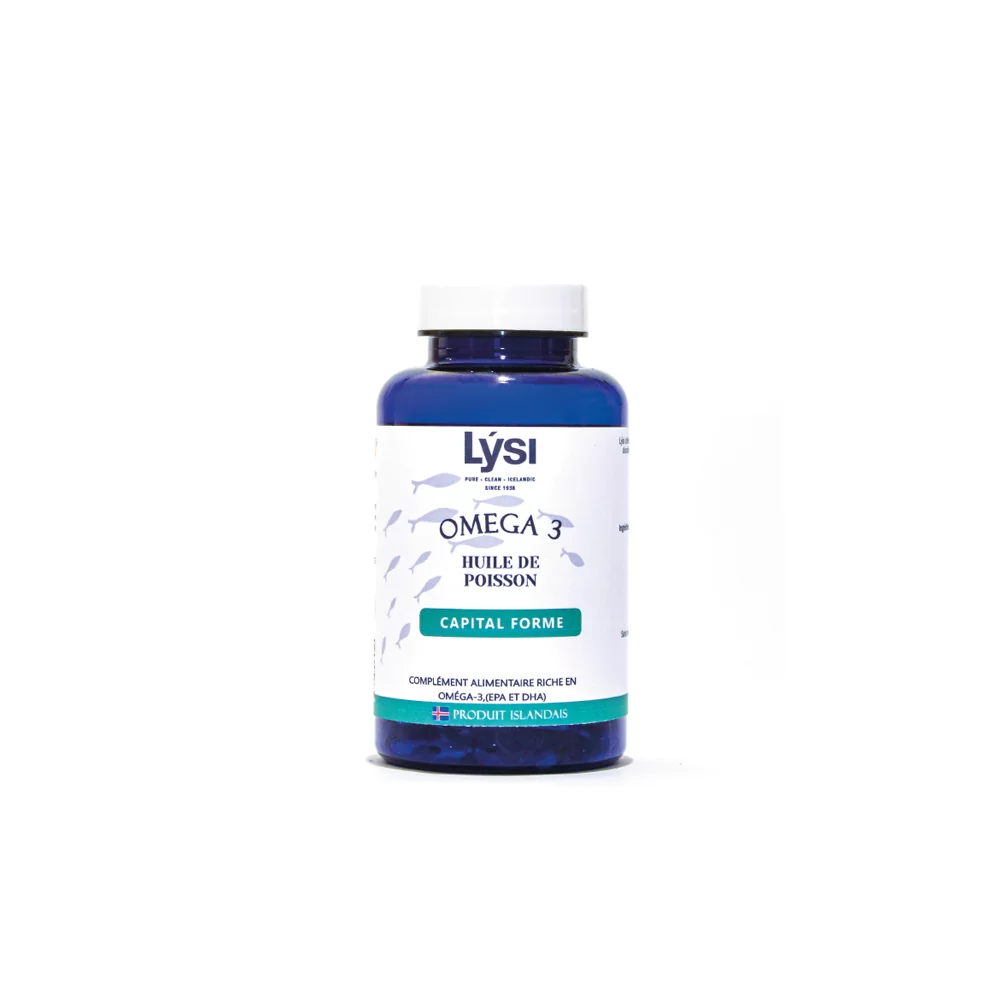 Omega 3 EPA DHA 60 gélules Capital Forme LYSI