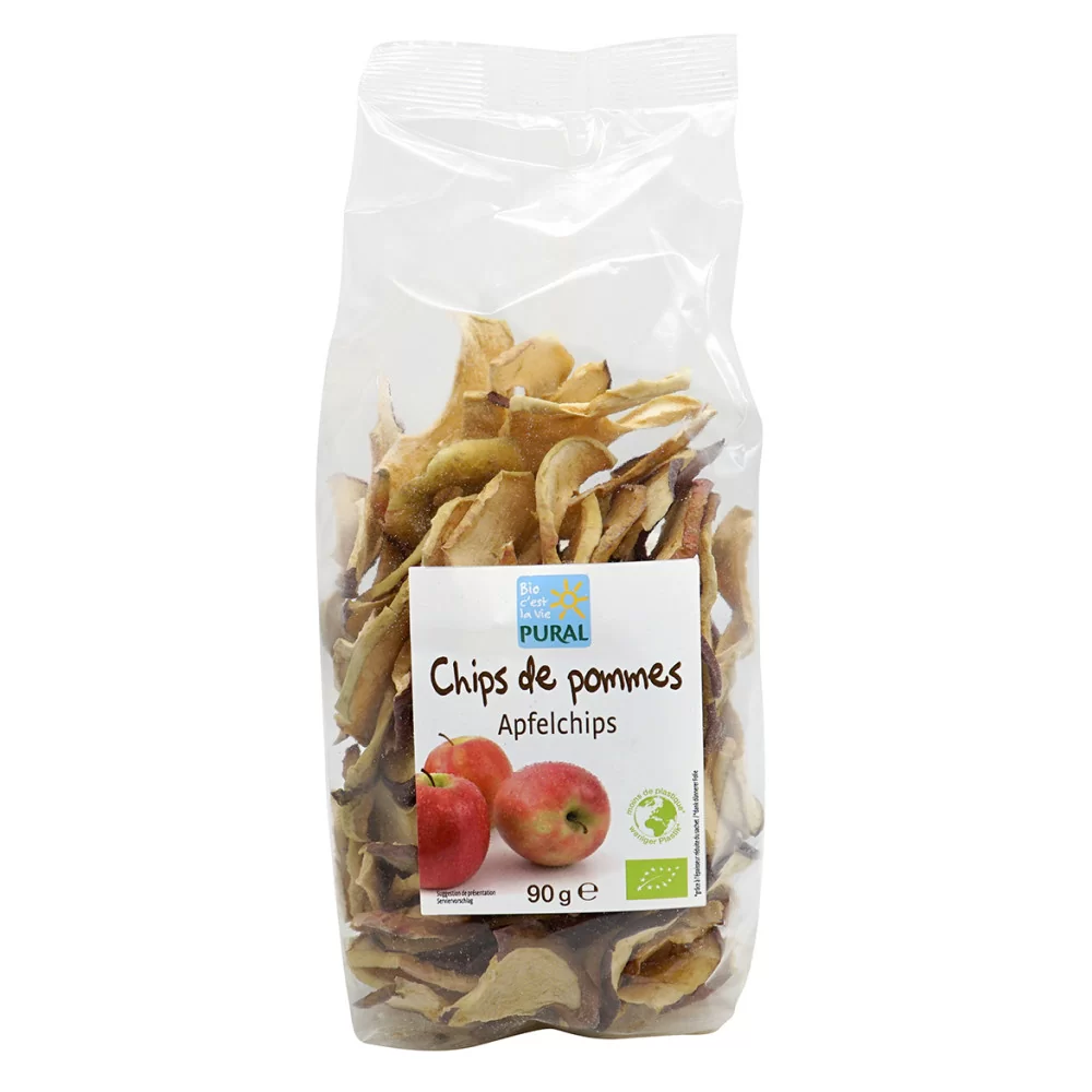 Chips de pommes 90g Pural BIO