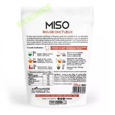 Miso rouge 250g Aromandise BIO