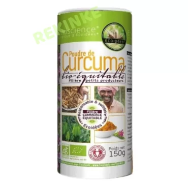 Curcuma en saupoudreur 150g Ecoîdées BIO