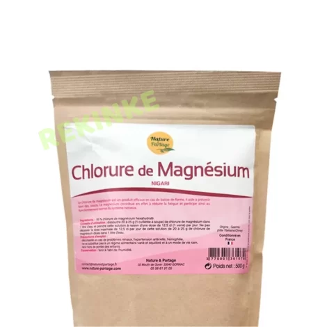 Nigari chlorure de magnésium 500g Nature et partage