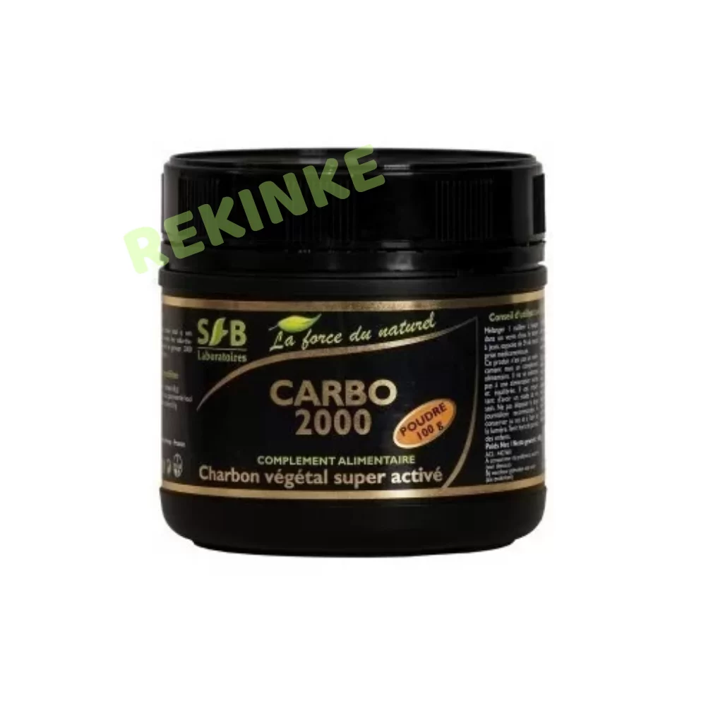 Charbon carbo 2000 poudre 100g SFB