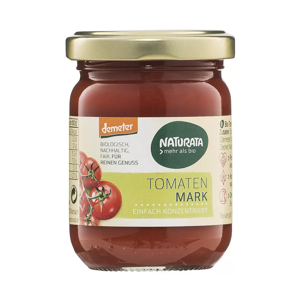 Concentré de tomates 125g Naturata DEMETER