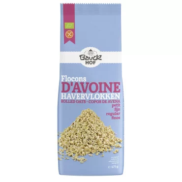 Petits flocons d'avoine 475g Bauckhof BIO