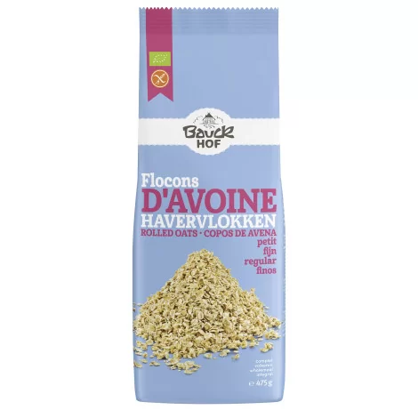 Petits flocons d'avoine 475g Bauckhof BIO