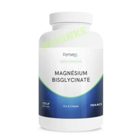 Magnésium bisglycinate 180 gélules de 800mg Dynveo