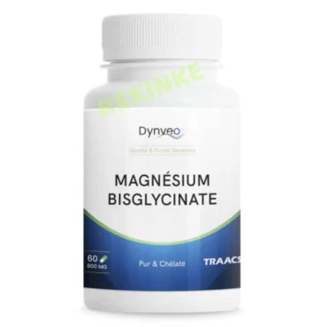 Magnésium bisglycinate 800mg 60 gélules Dynveo