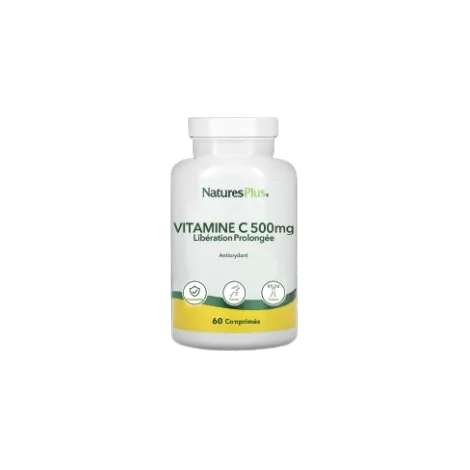 Vitamine C 500mg Libération prolongée 60 comprimés Nature Plus