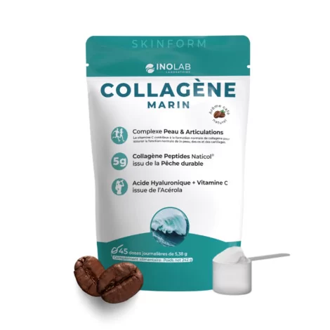 Collagène marin complexe 242g saveur café SKINFORM INOLAB