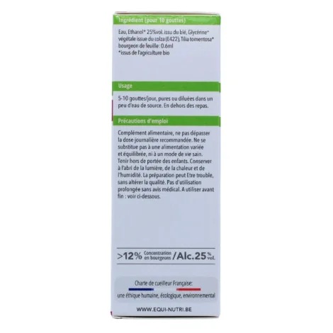 Gemmothérapie tilleul 30 ml EQUI-NUTRI LABORATOIRE BIO