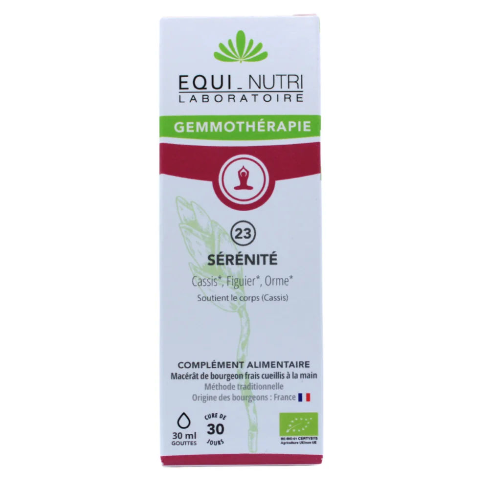 Gemmothérapie sérénité 30 ml EQUI-NUTRI LABORATOIRE BIO