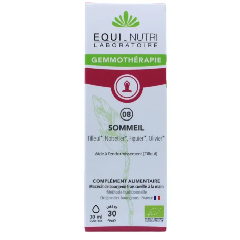 Gemmothérapie sommeil 30 ml EQUI-NUTRI LABORATOIRE BIO