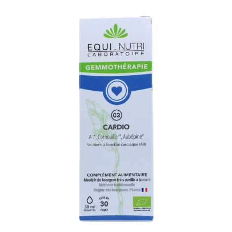 Gemmothérapie cardio 30 ml EQUI-NUTRI LABORATOIRE BIO