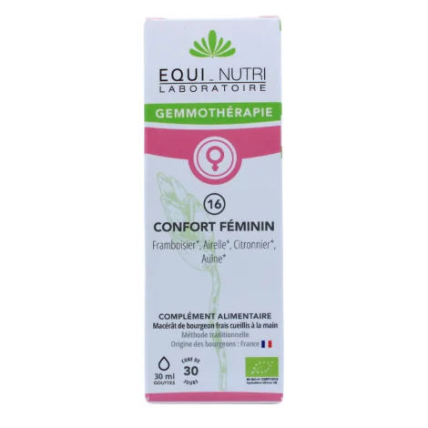 Gemmothérapie confort féminin 30 ml EQUI-NUTRI LABORATOIRE BIO