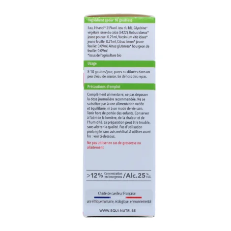 Gemmothérapie confort féminin 30 ml EQUI-NUTRI LABORATOIRE BIO