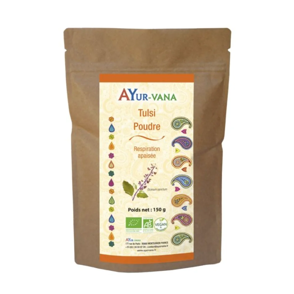 Tulsi en poudre 150g Ayur-Vana BIO