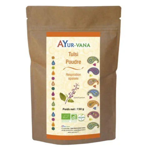 Tulsi en poudre 150g Ayur-Vana BIO