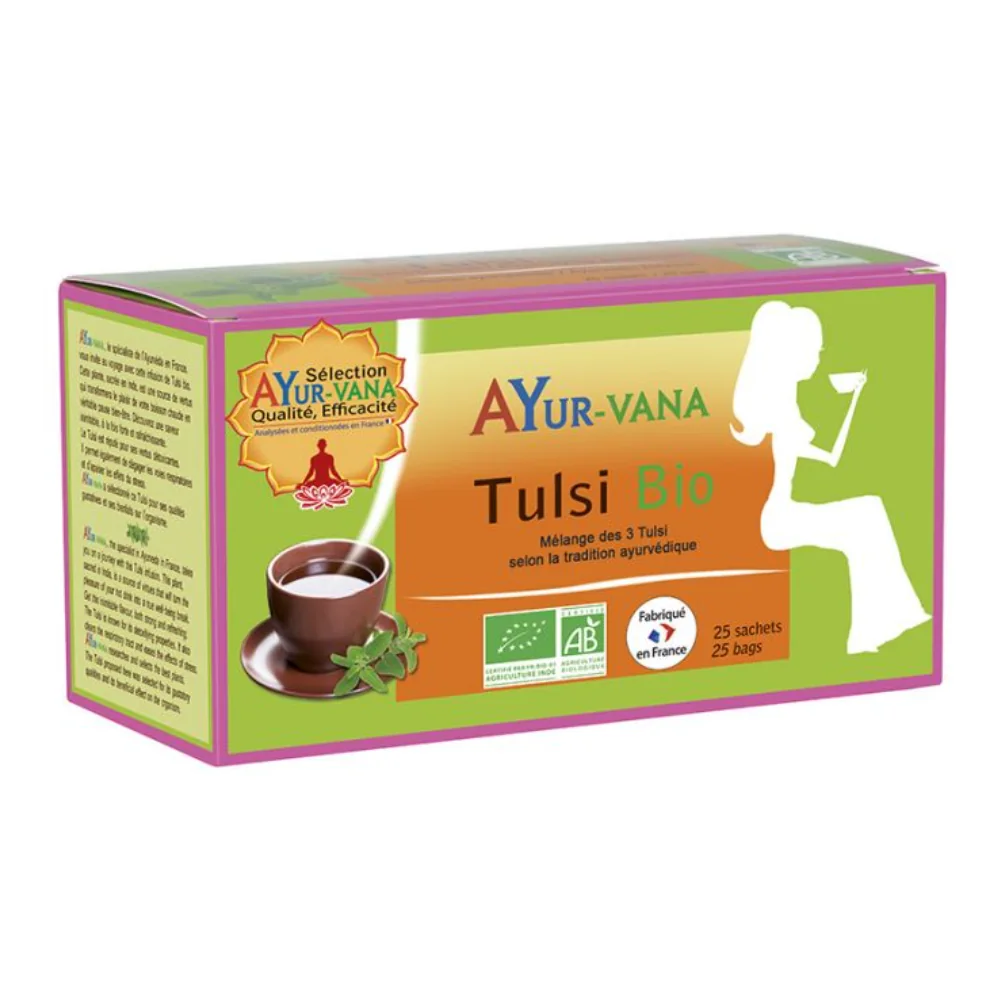 Tisane tulsi 25 sachets Ayur Vana BIO