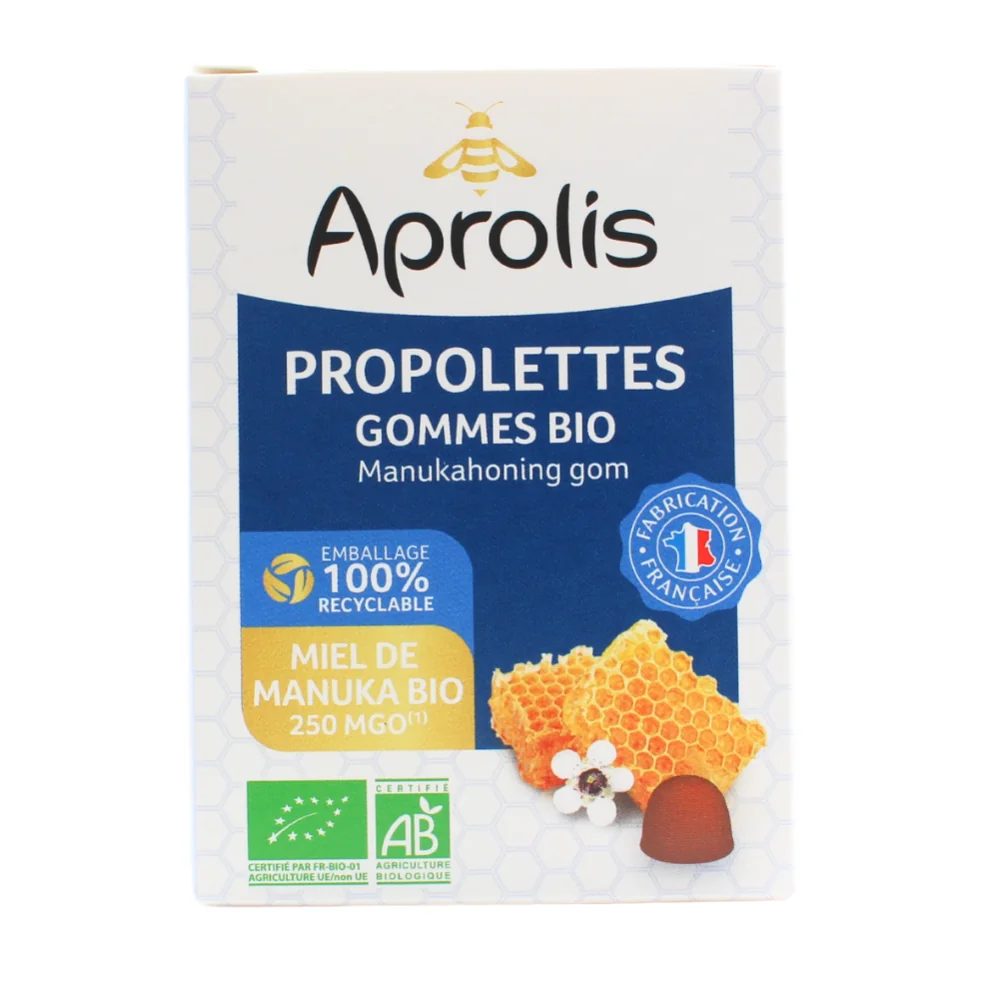 Propolettes gommes manuka 50g Aprolis BIO