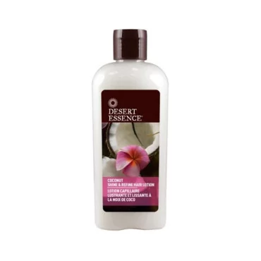 Lotion capillaire lustrante lissante