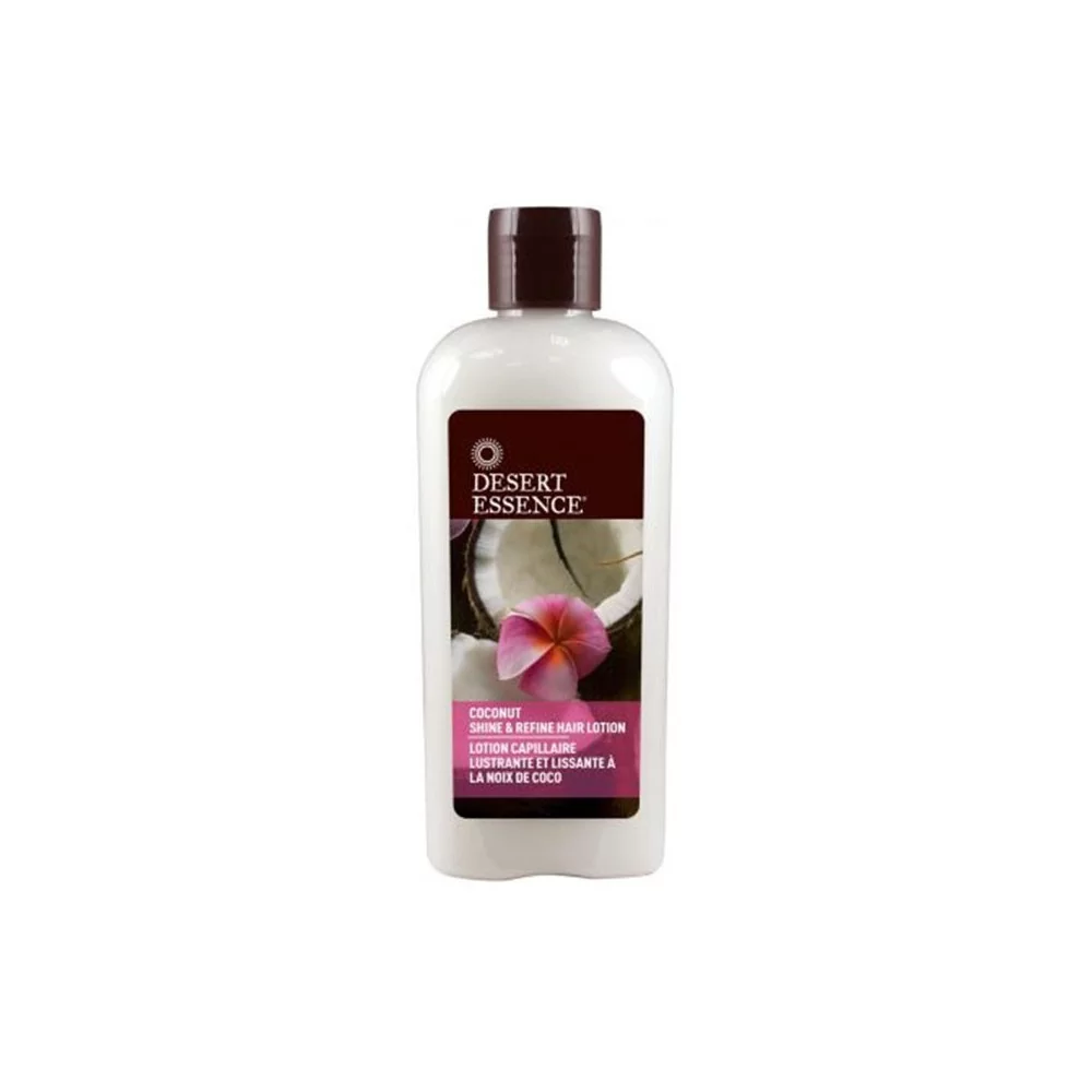 Lotion capillaire lustrante lissante